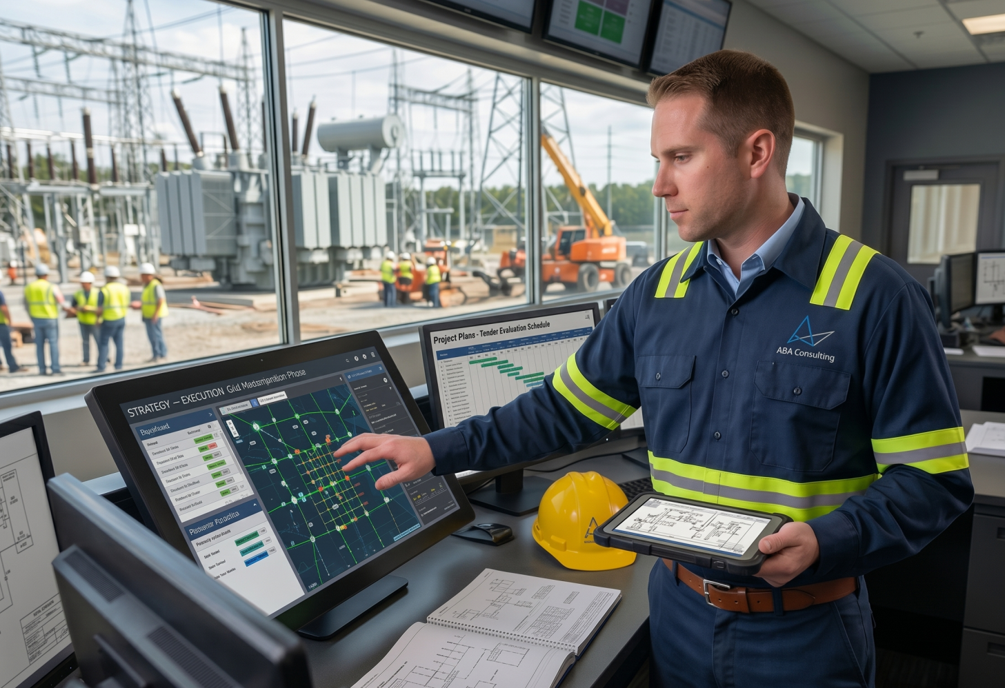 High Voltage Electrical Substation - A2A Consulting Project